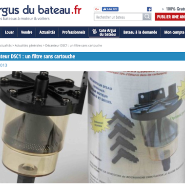 Filtre à carburant sans cartouche